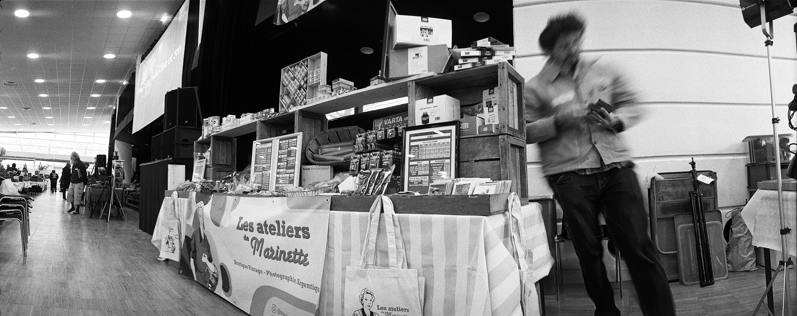 Panon Widelux F6B Noir & 26mm 2.8