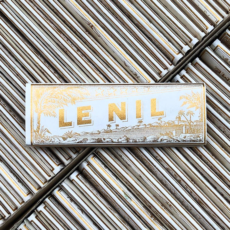 papier feuille a rouler cigarette le nil bout doré or ancien vintage 1930 tabac joseph bardou
