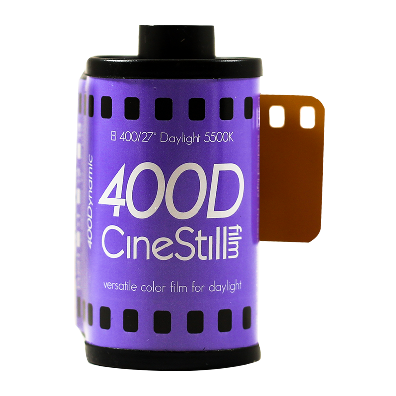 cinestill 400d dynamic pellicule argentique couleur cinéma 400 iso 135 35mm 24 36