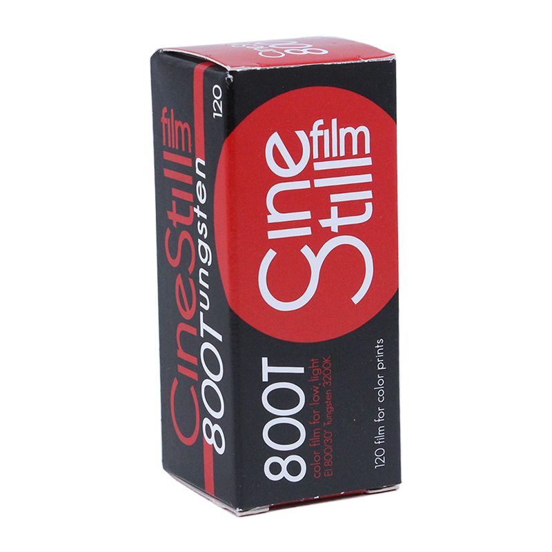Cinestill Film 800 800T 120 Rouleau moyen format 800 iso couleur nuit haute sensibilité cinéma tungsten