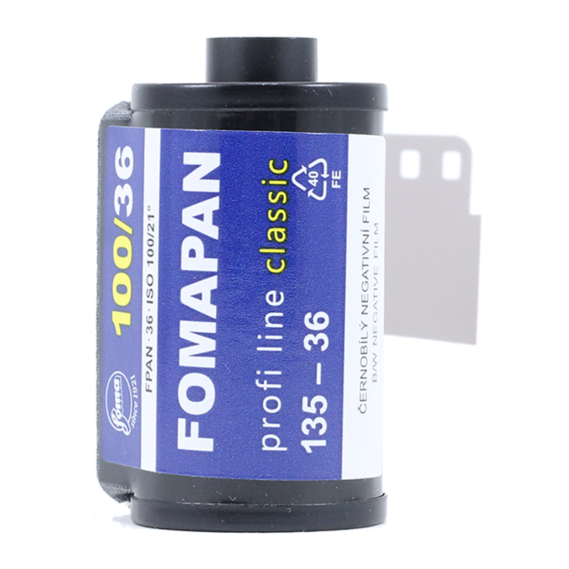 fomapan classic 100 35mm 135 pellicule argentique noir et blanc