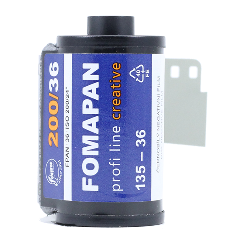 fomapan creative 200 35mm 135 pellicule argentique noir et blanc