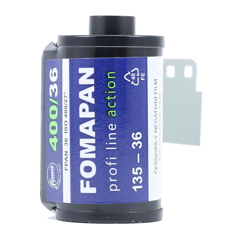 fomapan action 400 35mm 135 pellicule argentique noir et blanc