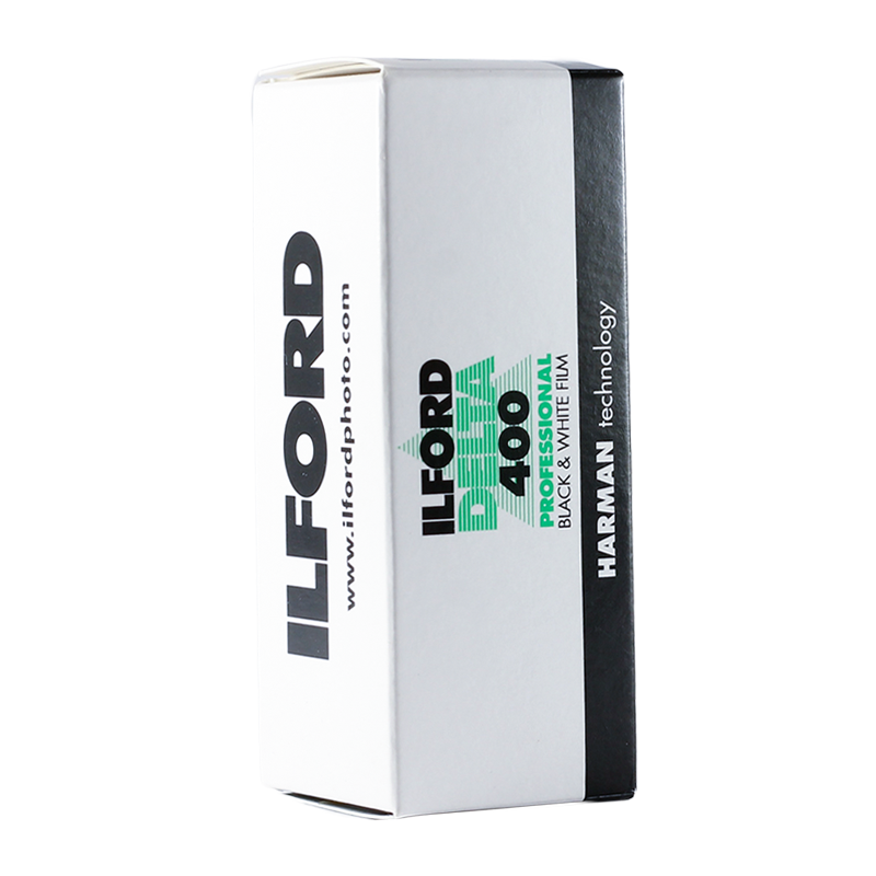 ilford delta 400 film 120 moyen format core shell grain unique noir et blanc