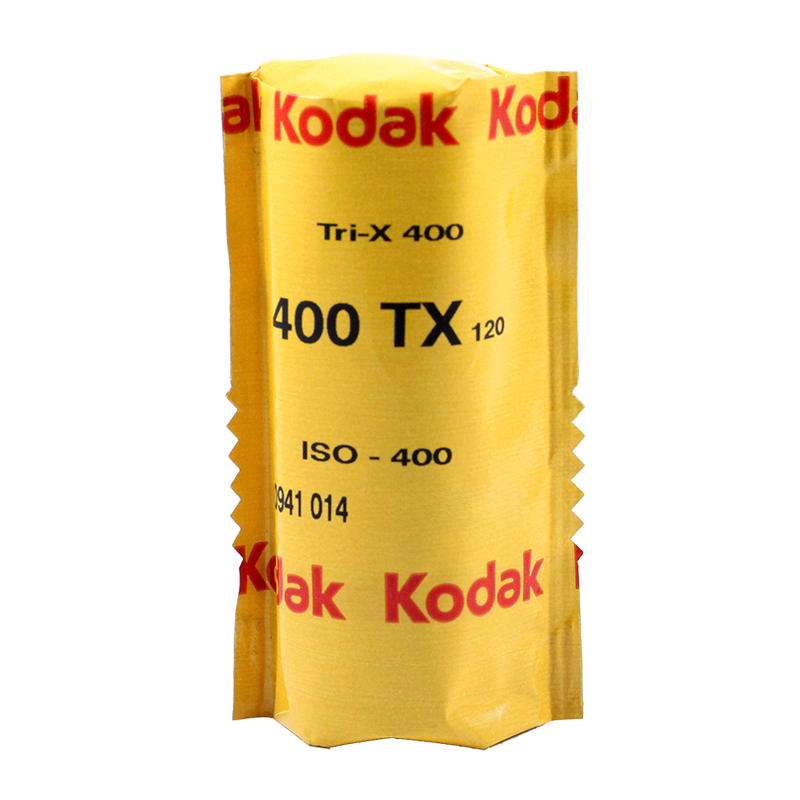 kodak tri x 400 film 120 noir et blanc bobine rouleau moyen format grain unique