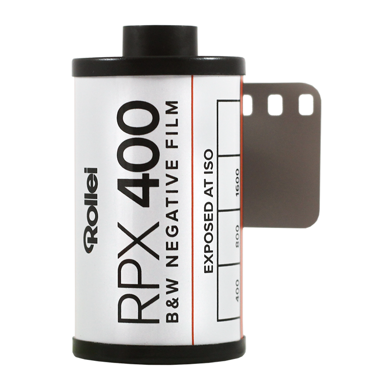 Rollei RPX 400 35mm 135 36 pellicule argentique noir et blanc film