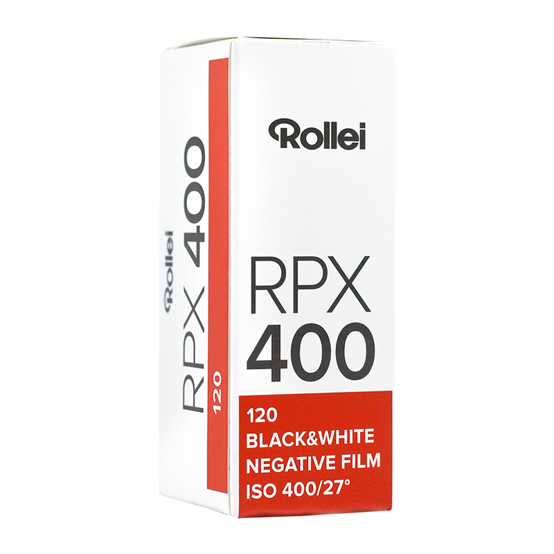 Rollei RPX 400 120 pellicule argentique noir et blanc film moyen format photographie