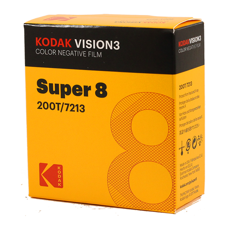 Kodak vison 3 super 8 film 200 T 7213 pellicule caméra