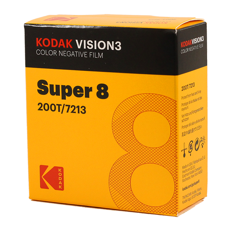 Kodak vison 3 super 8 film 200 T 7213 pellicule caméra