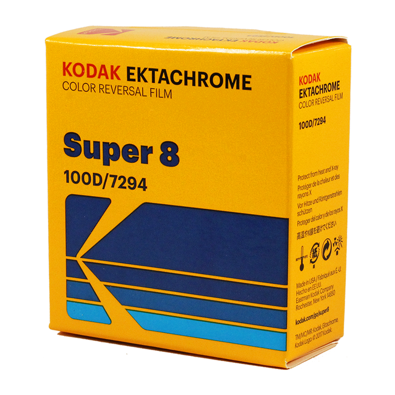 Kodak Ektachrome 100D Kodak super 8 film 100 D 7294 pellicule caméra couleur diapo E6