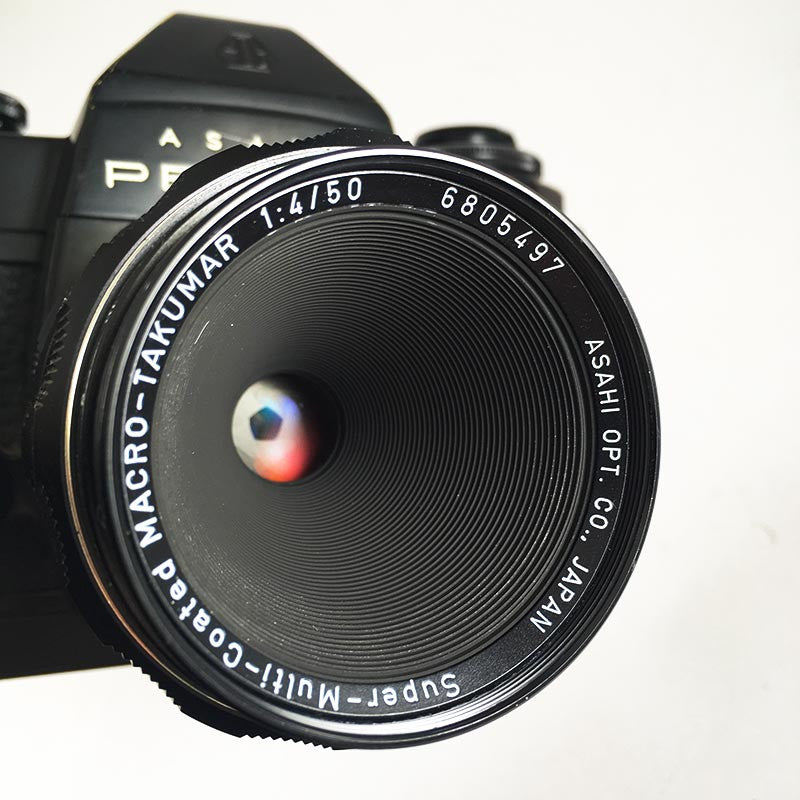 Pentax ES Black & Macro Takumar 50mm 4