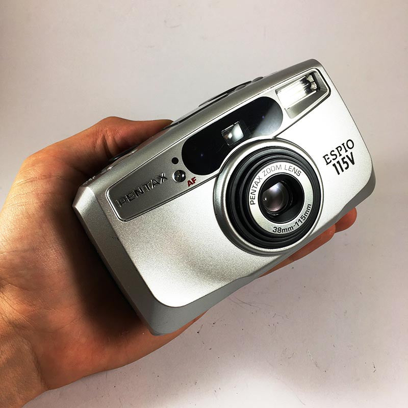 Pentax appareil argentique espio 115V 38 115 35mm compact autofocus zoom ancien 2002