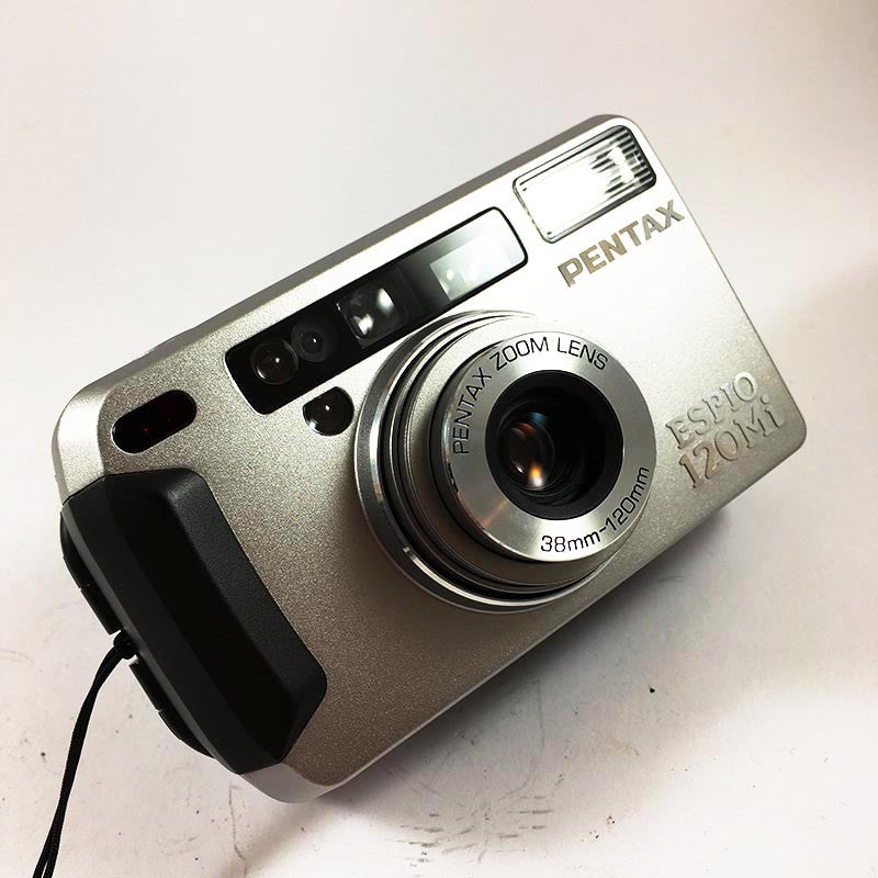Pentax appareil argentique espio 120mi 38 120 35mm compact autofocus zoom ancien 2000