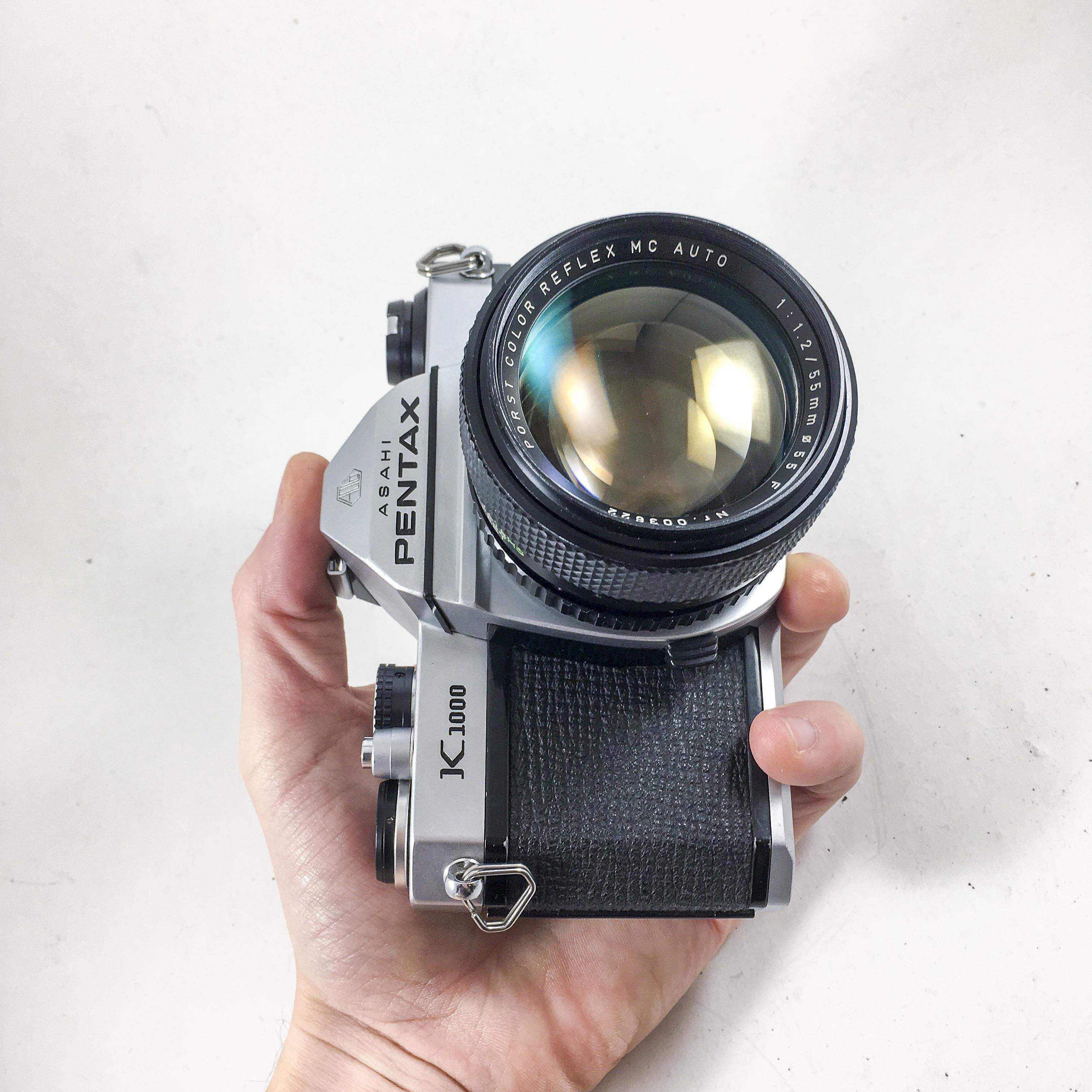 Pentax K1000 & 55mm 1.2
