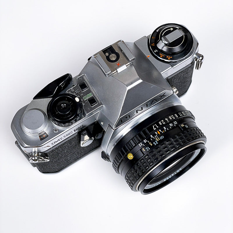 pentax me super 50mm 1.7 reflex argentique film pellicule ancien vintage photo photographie 135 25mm 24x36