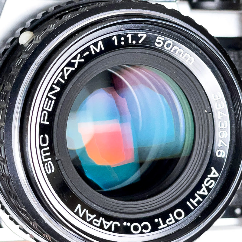 pentax me super 50mm 1.7 reflex argentique pellicule film ancien vintage photo photographie 135 35mm 4x36