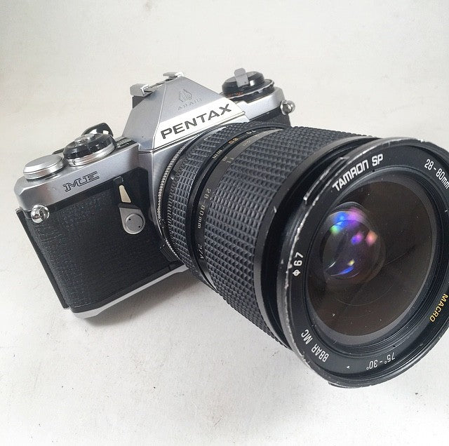 pentax me 50mm 35mm tamron zoom