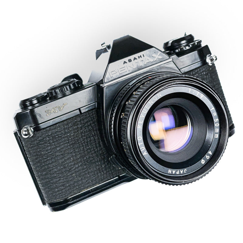 pentax mv revuenon 50mm 1.9 reflex argentique film pellicule ancien vintage photo photographie 135 25mm 24x36
