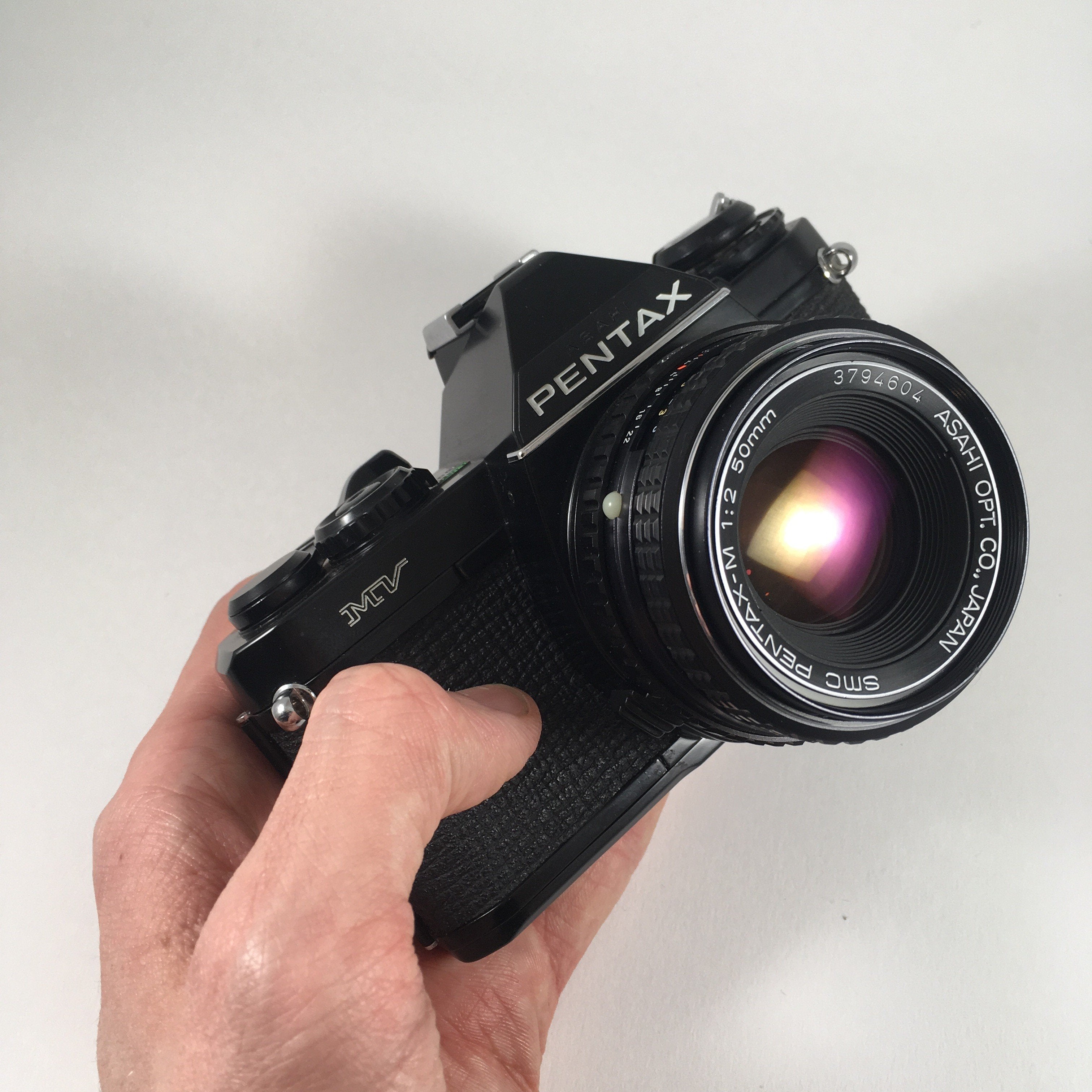 Pentax MV Noir & 50mm 1:2