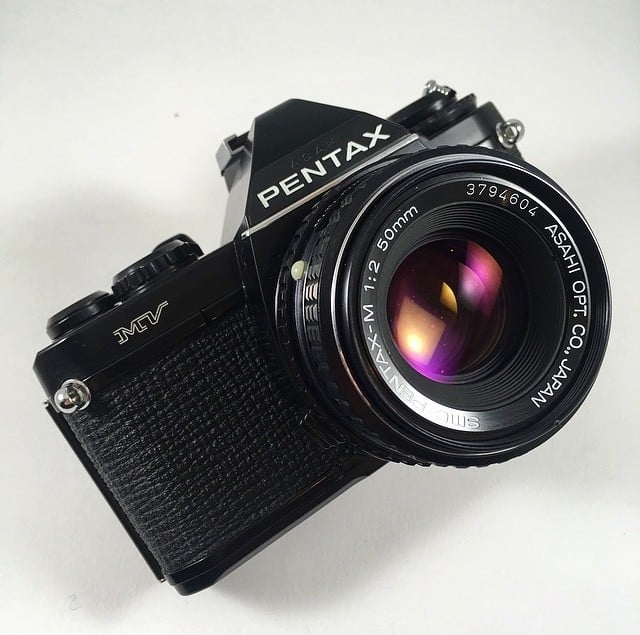 Pentax MV Noir & 50mm 1:2