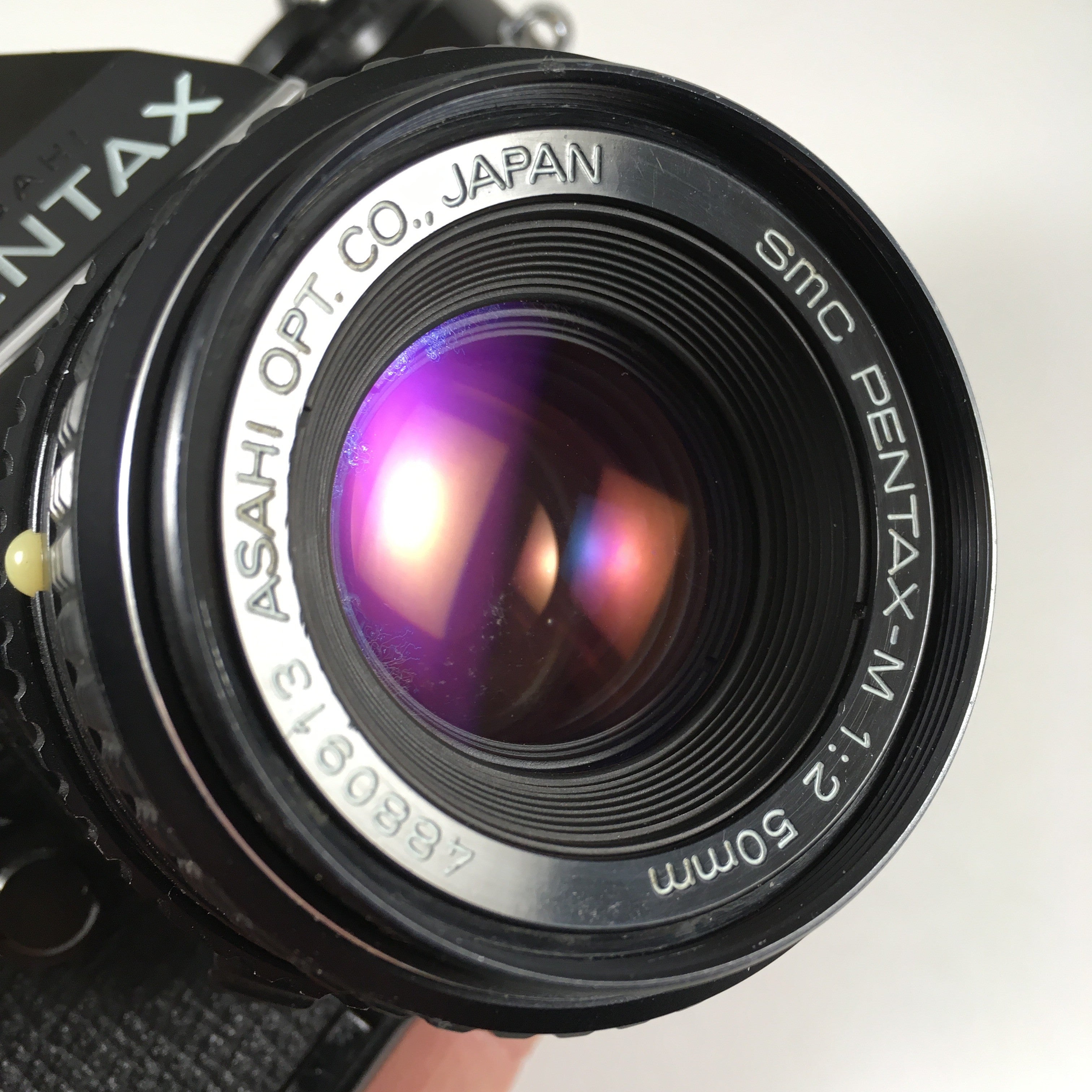 Pentax MV1 Noir & 50mm 1:2