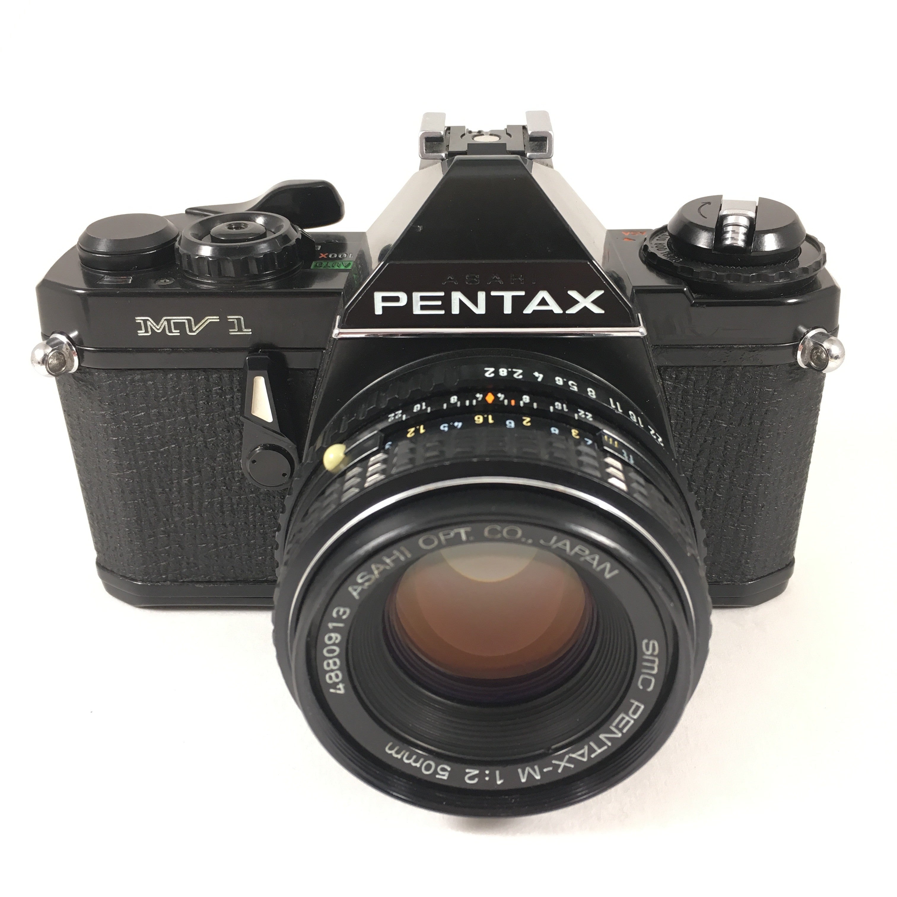 Pentax MV1 Noir & 50mm 1:2