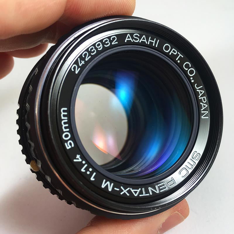Pentax MX Winder & 50mm 1.4