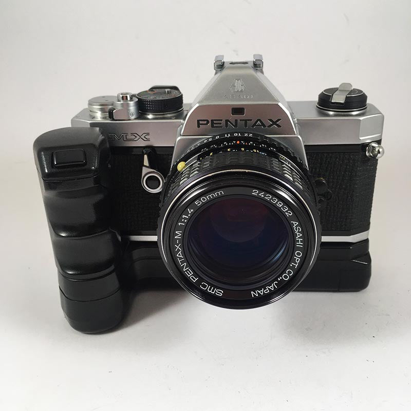 Pentax MX Winder & 50mm 1.4