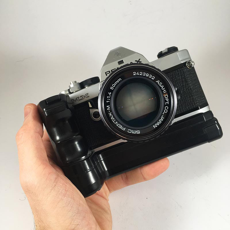 Pentax MX Winder & 50mm 1.4