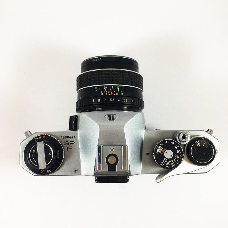 Pentax Spotmatic F & Takumar 55mm 1.8