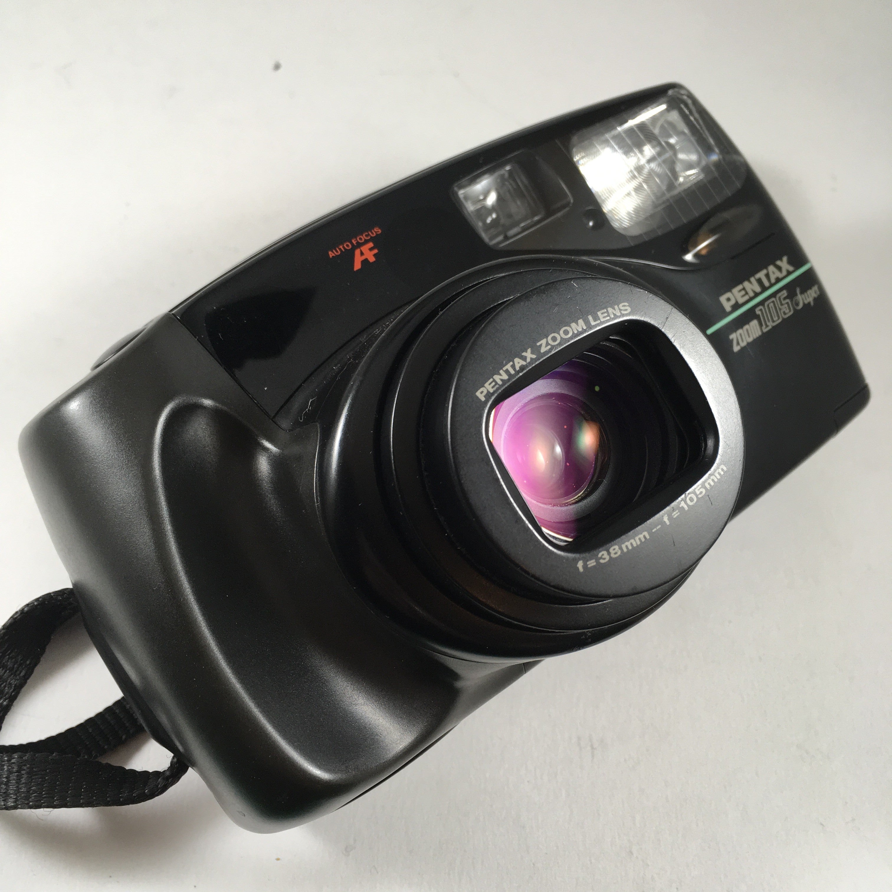 Pentax appareil argentique zoom super 105 38 105 35mm compact autofocus zoom