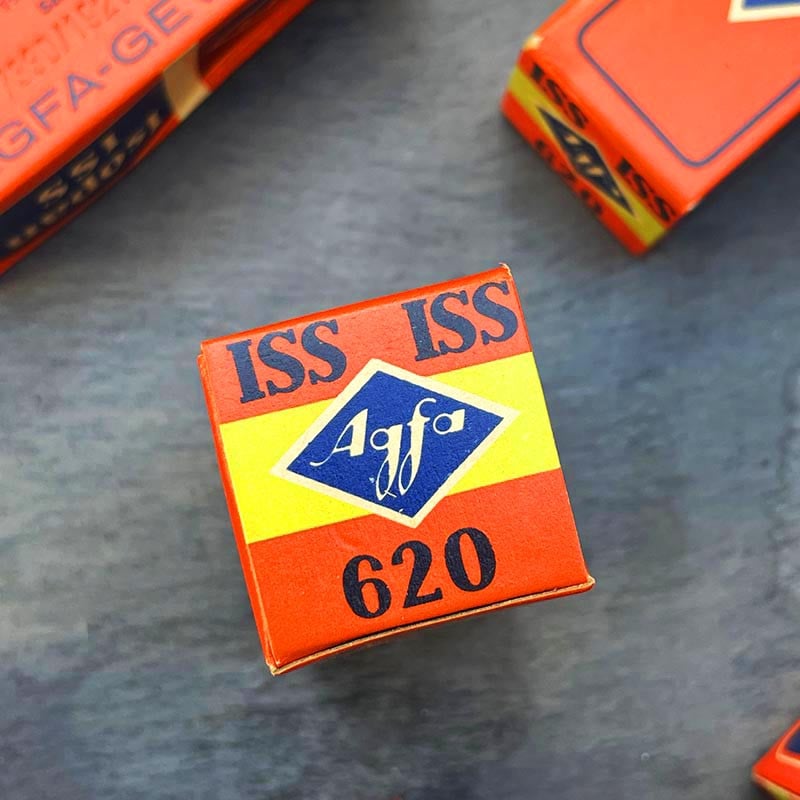 agfa isopan iss 100 620 ancien vintage film pellicule photographie ancienne format rare 1972