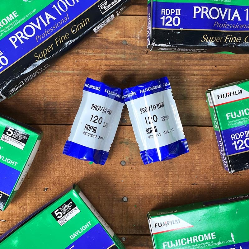 Périmée: Fuji Provia 100F - 120