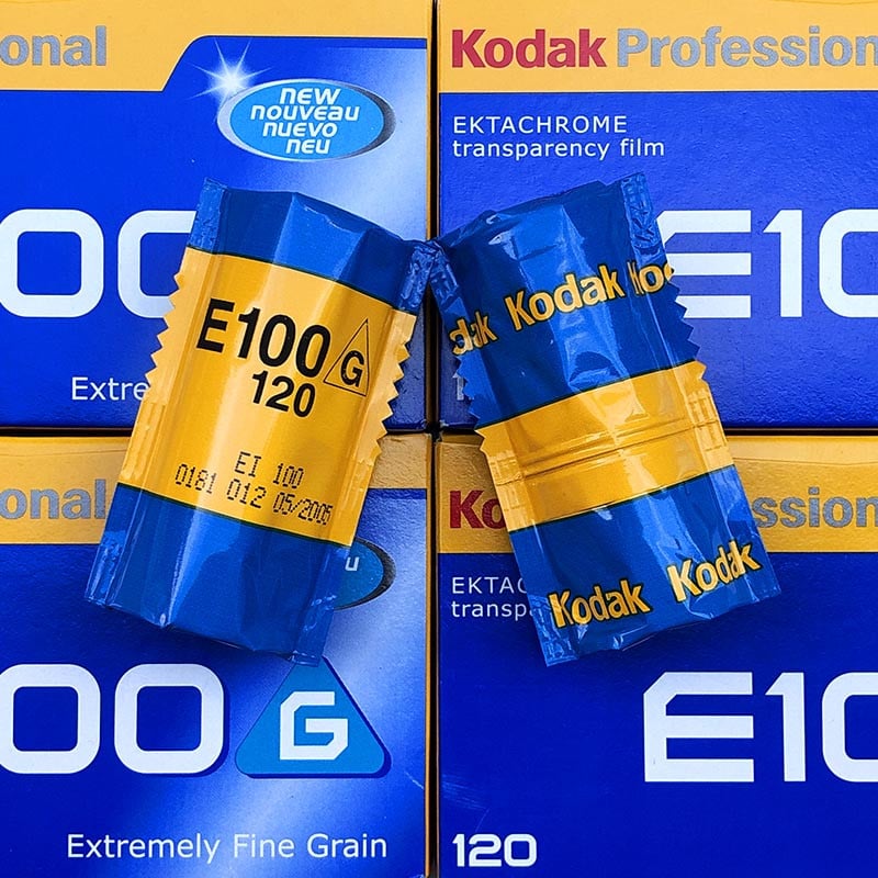 Périmée: Kodak Ektachrome E100G - 120