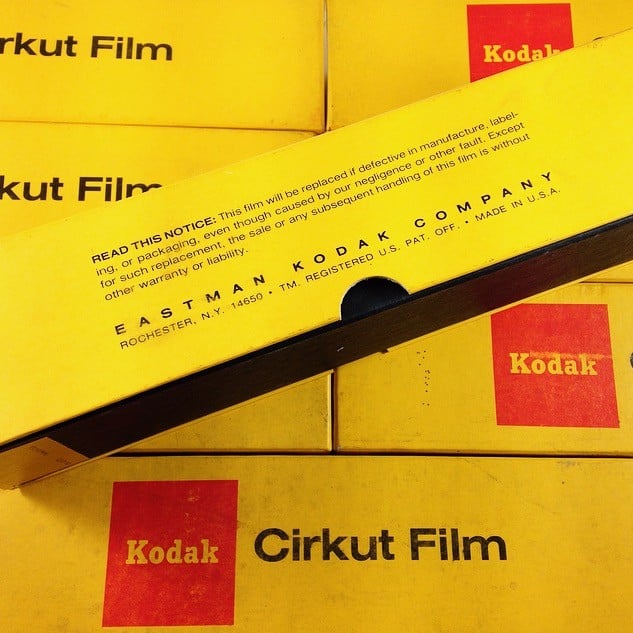 film cirkut camera kodak verichrome pan 8 x 5 argentique pellicule photographie 1975