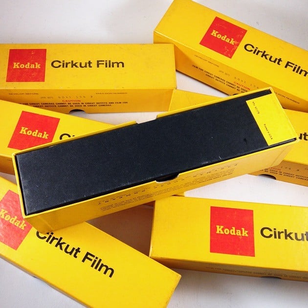 film cirkut camera kodak verichrome pan 8 x 5 argentique pellicule photographie 1975