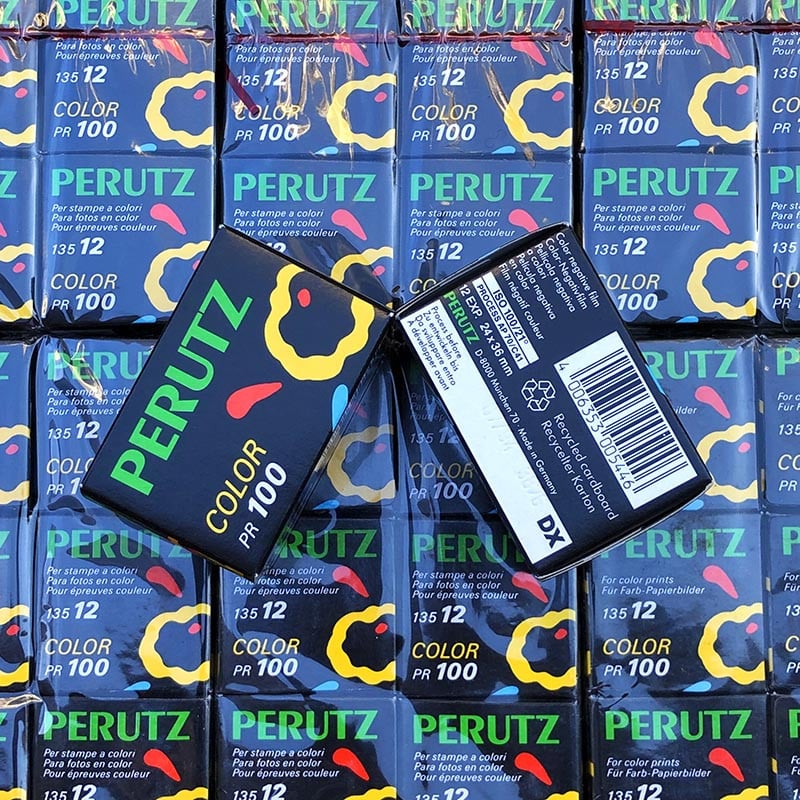 pellicule périmée argentique 35mm couleur perutz PR 100 color 12 poses 1994