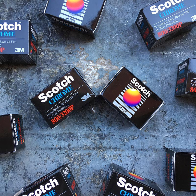 Périmée: Scotch Chrome 800/3200 35mm