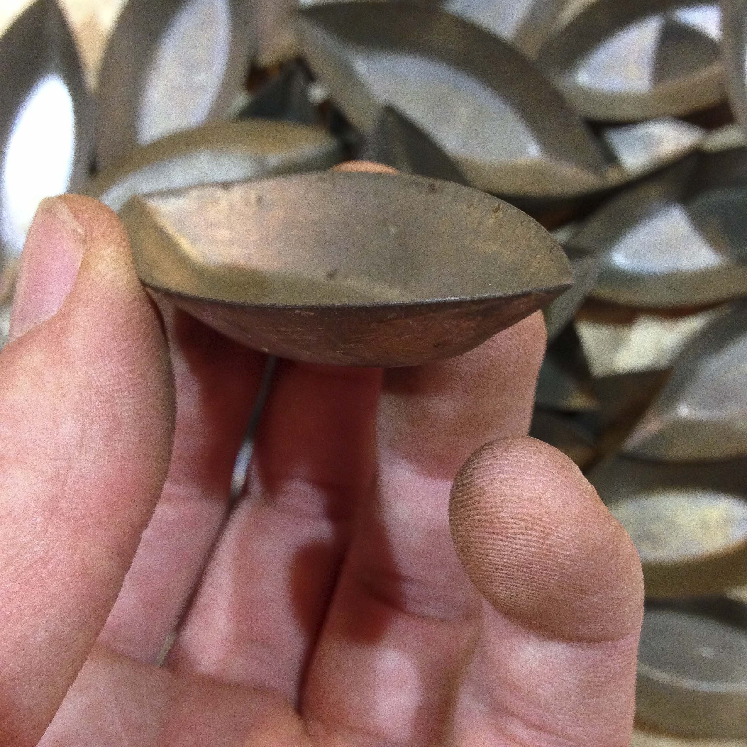 Small 1950s Tin Plating Pastry Mold N°5