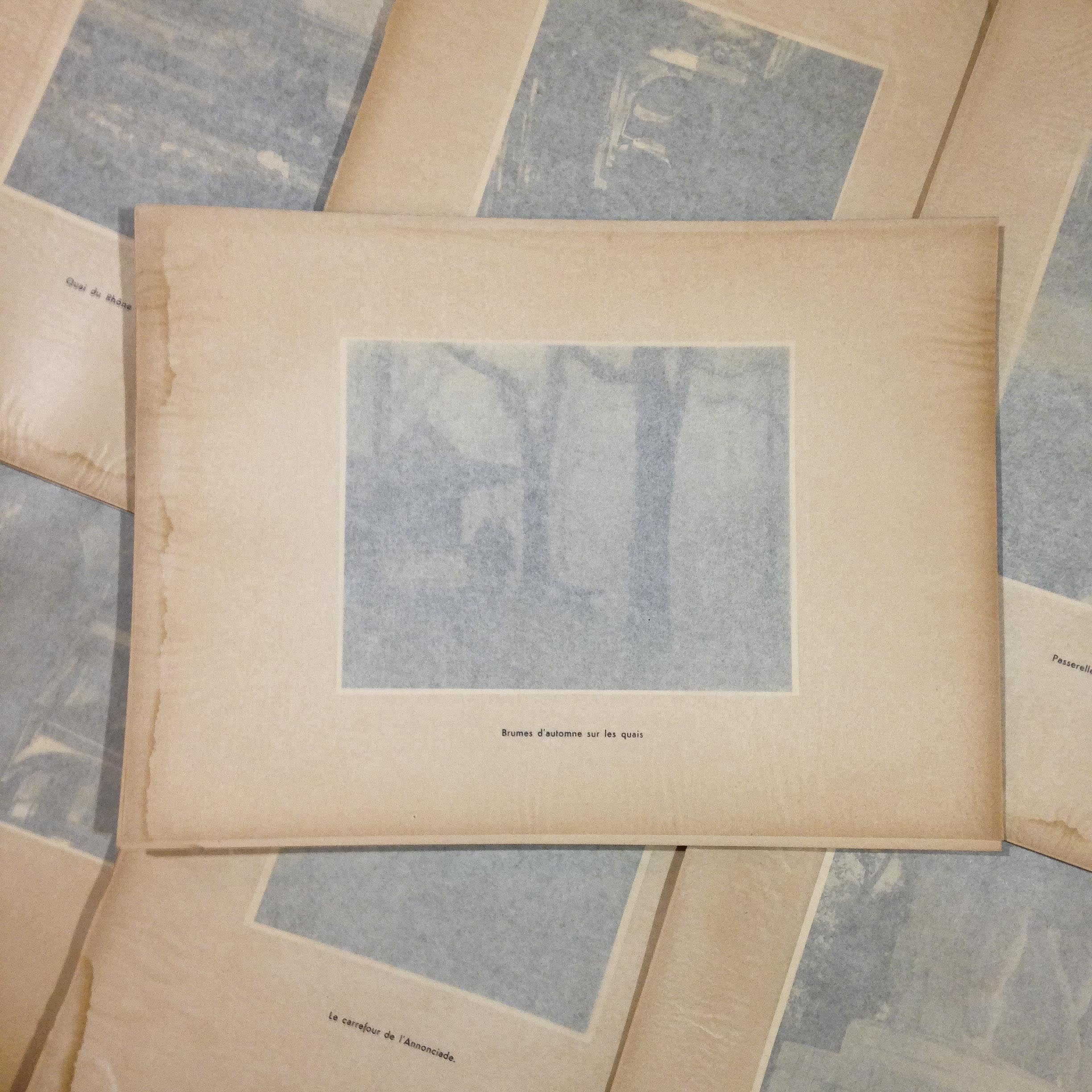 Photo Brume d'Automne Blanc & Demilly 1930