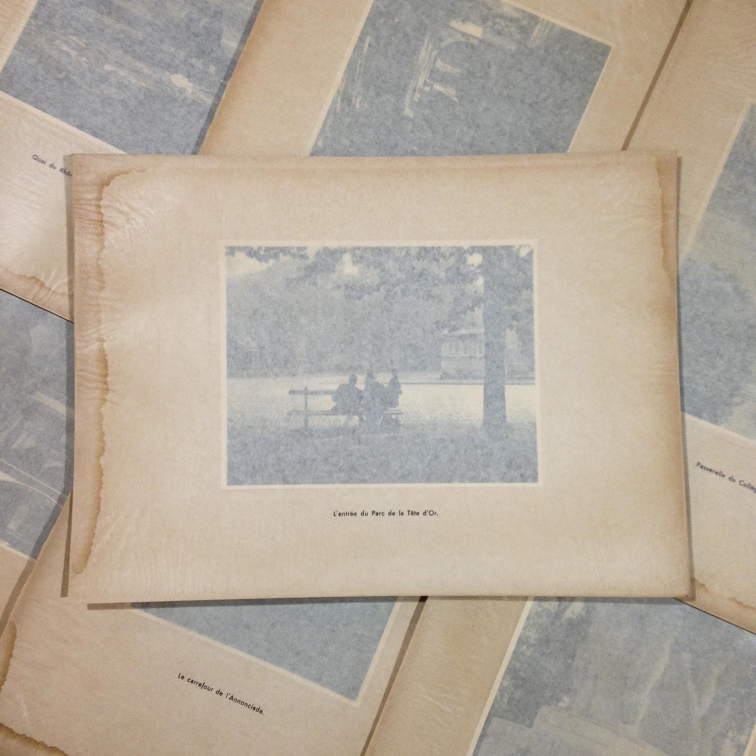Photo Entrée Parc Tête D'Or Blanc & Demilly 1930