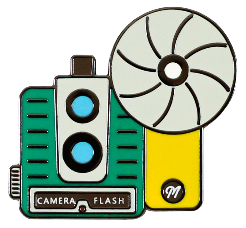 Marinette Camera Flash Pin