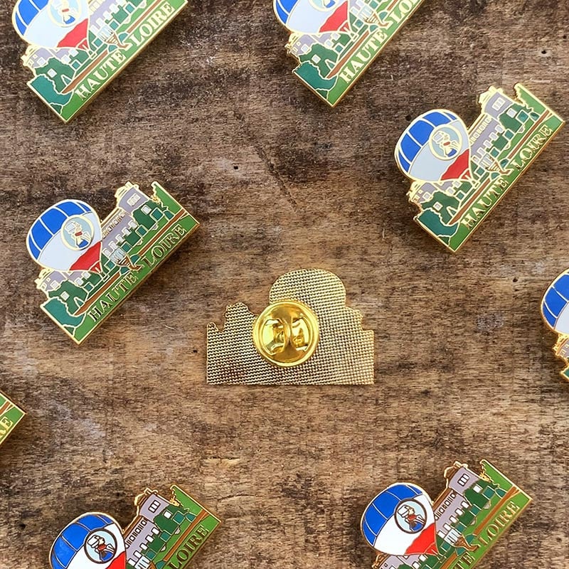 Lafayette Hot Air Balloons Haute Loire Pin 1995