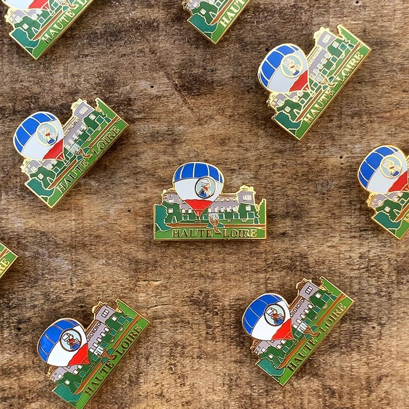 Lafayette Hot Air Balloons Haute Loire Pin 1995