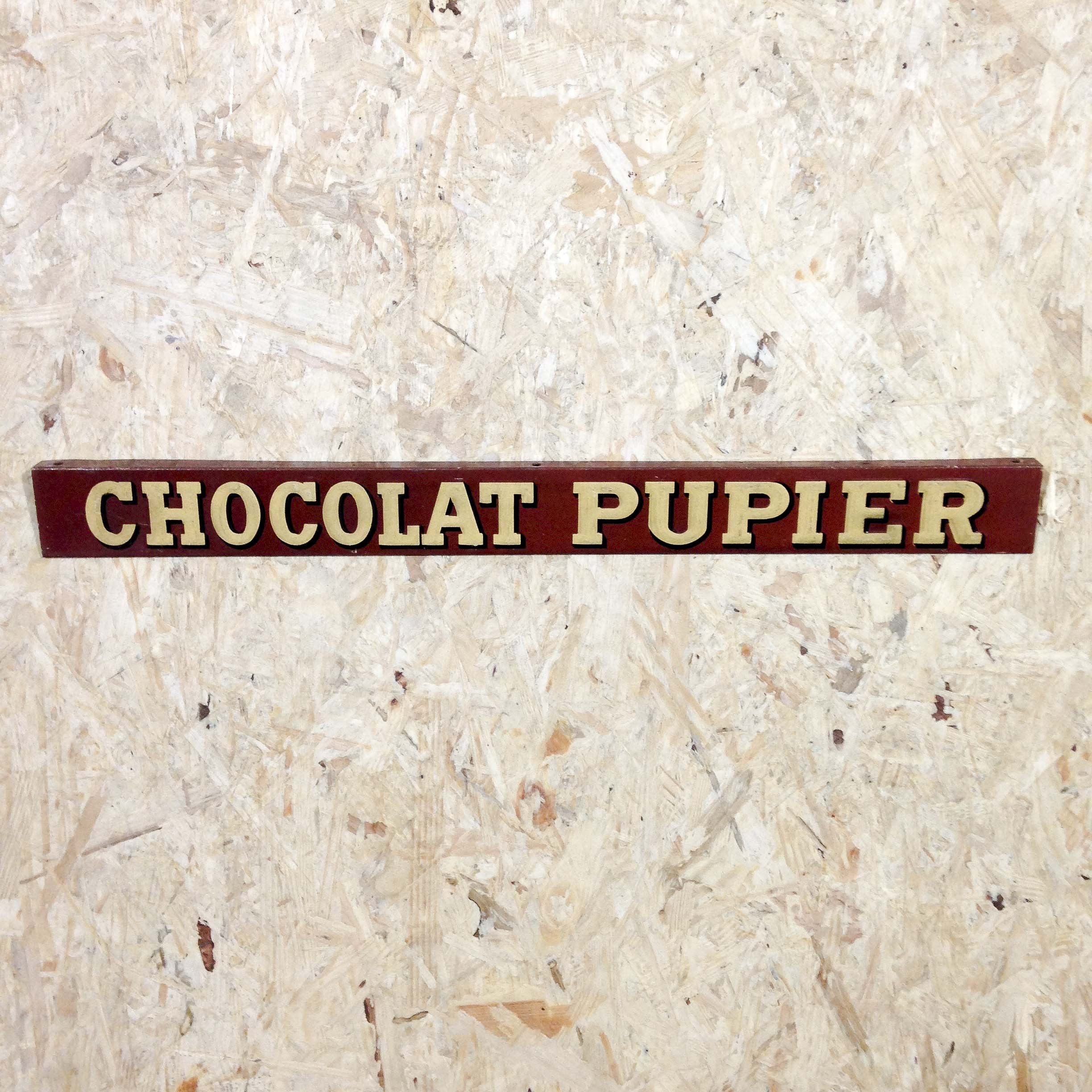 Lithographed Tin Plate Chocolate Pupier 1930 No.2