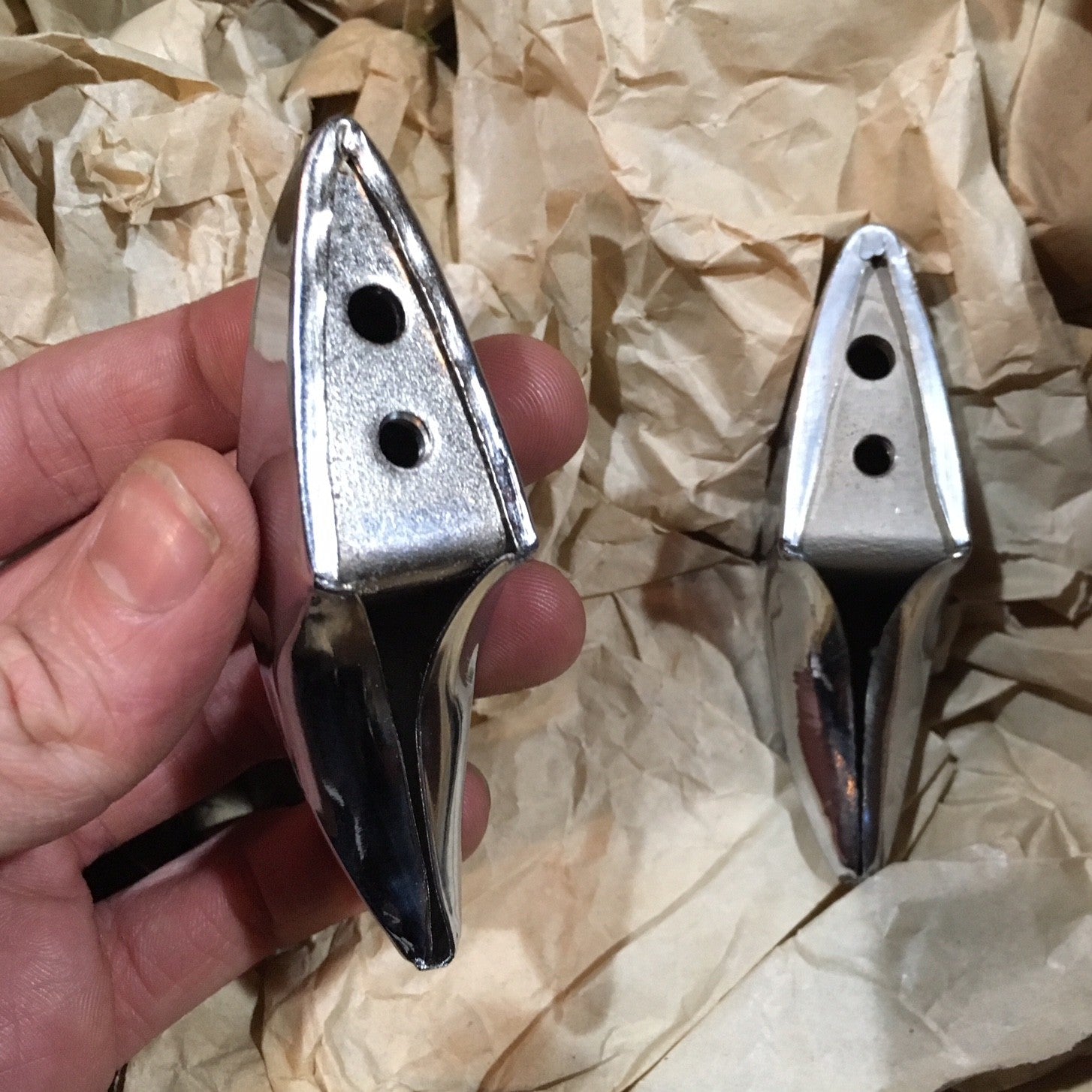 poignée de tiroir ancienne boucherie charcuterie boucher cuisine cuisinière petit petite 1950 1960 métallique