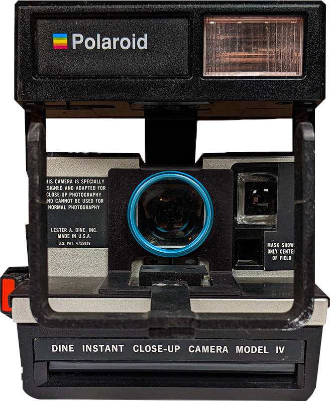 Polaroid 600 Dine Close-Up