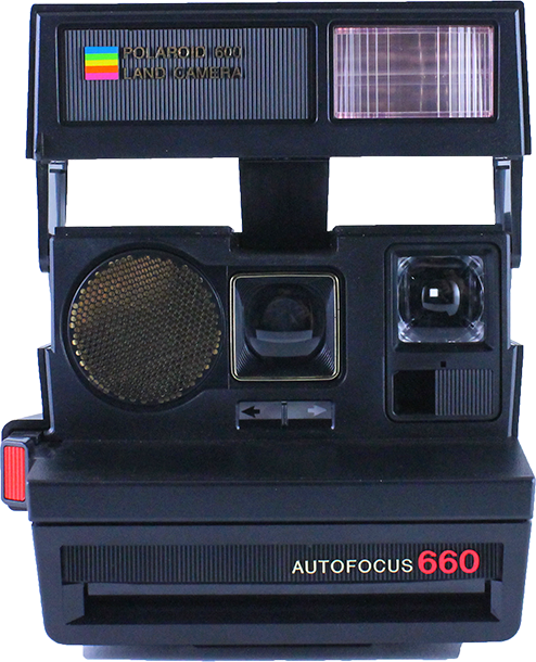 polaroid vintage 660 autofocus ancien 600 couleur flash 1980 af