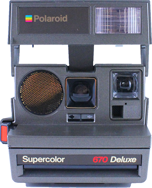 polaroid vintage 670 autofocus ancien 600 couleur flash 1980 af deluxe bronze