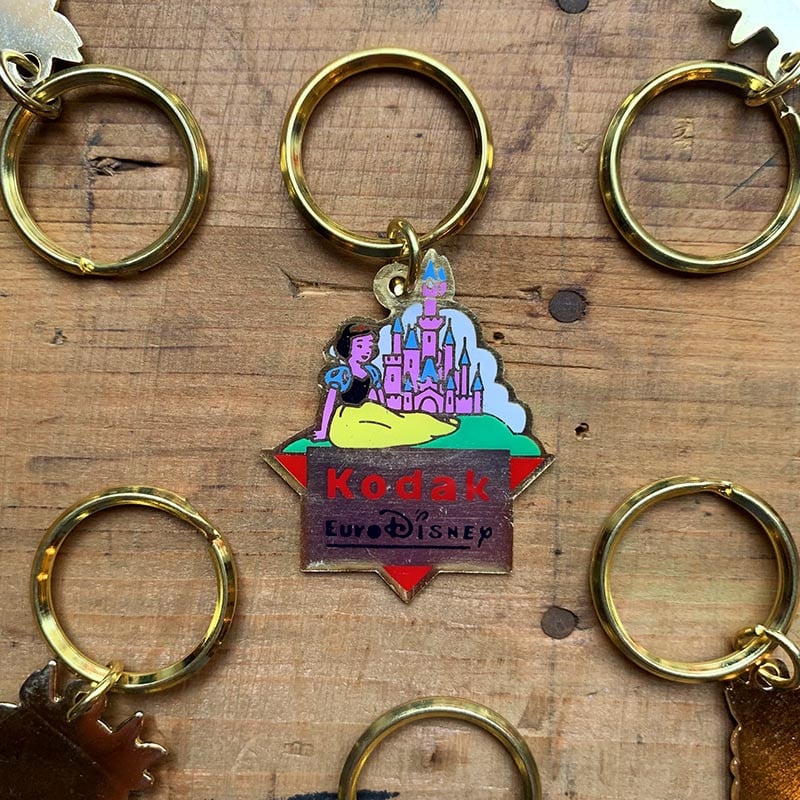 Kodak Snow White EuroDisney 1992 Keychain